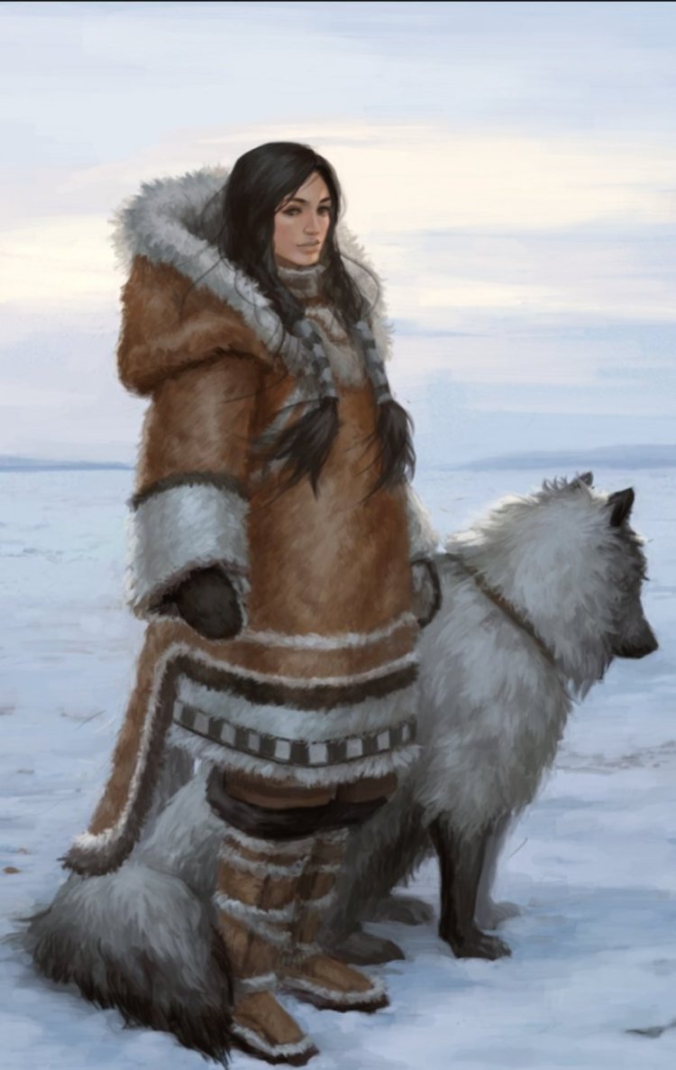 Кухлянка Эскимосы инуиты