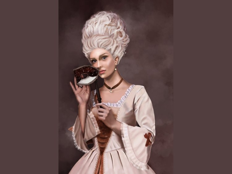 Красивая аристократка