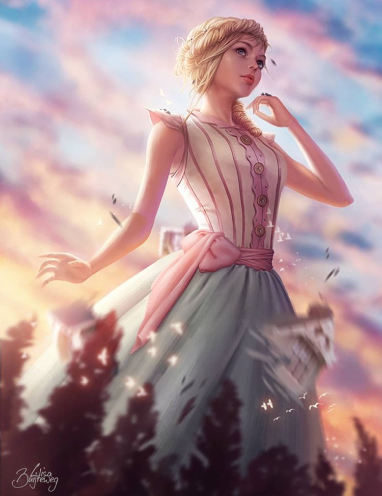 Элегантная девушка