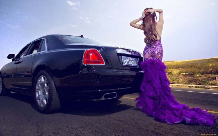 Машины фиолетовые для девушек