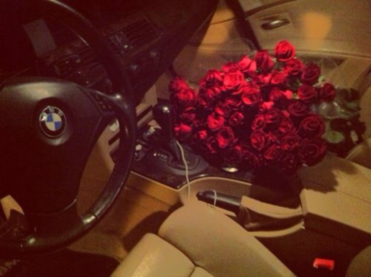 BMW e60 розы