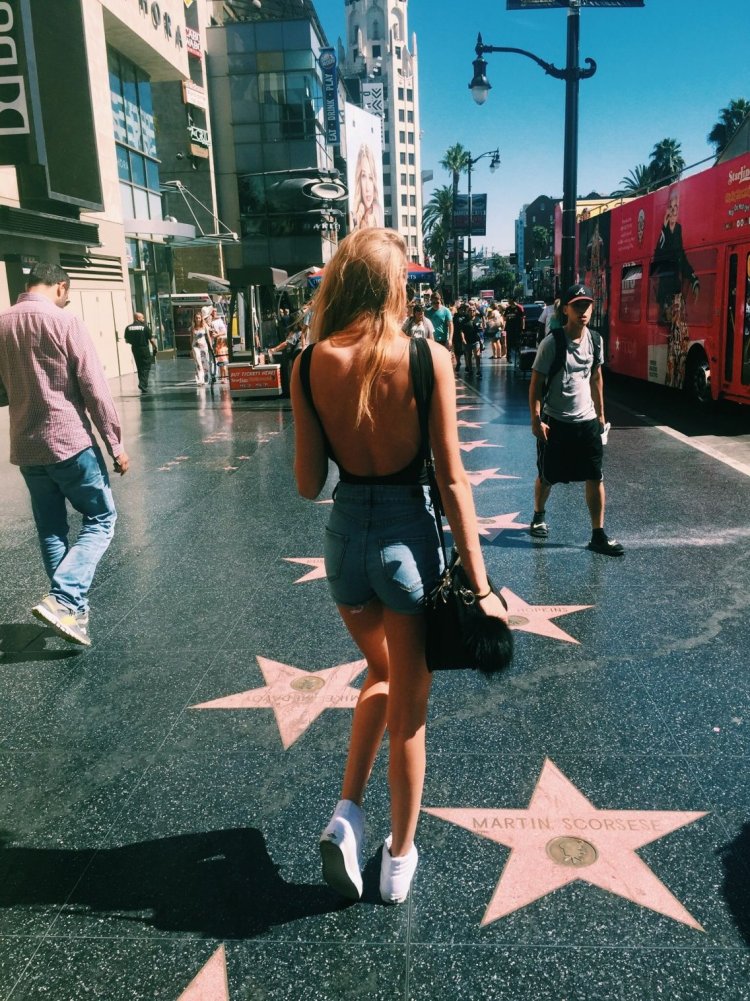 Девушка Лос Анджелес Калифорния