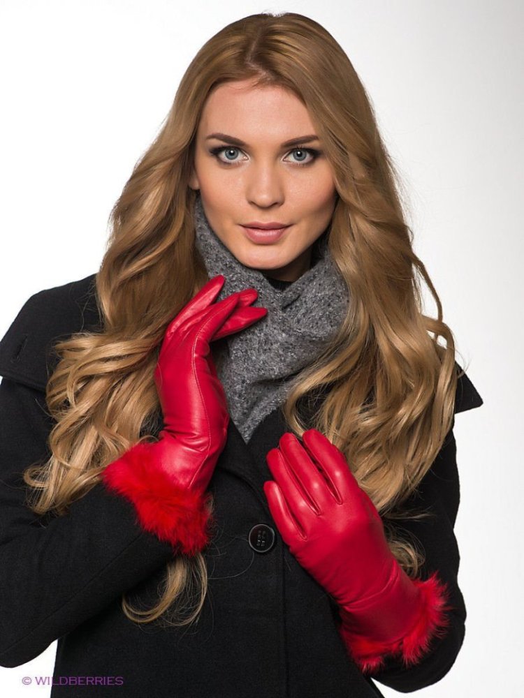 Екатерина Бредова Leather Gloves