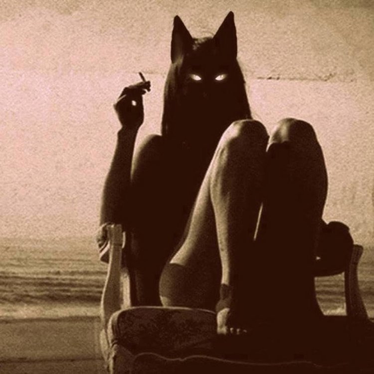 Женщина с котом