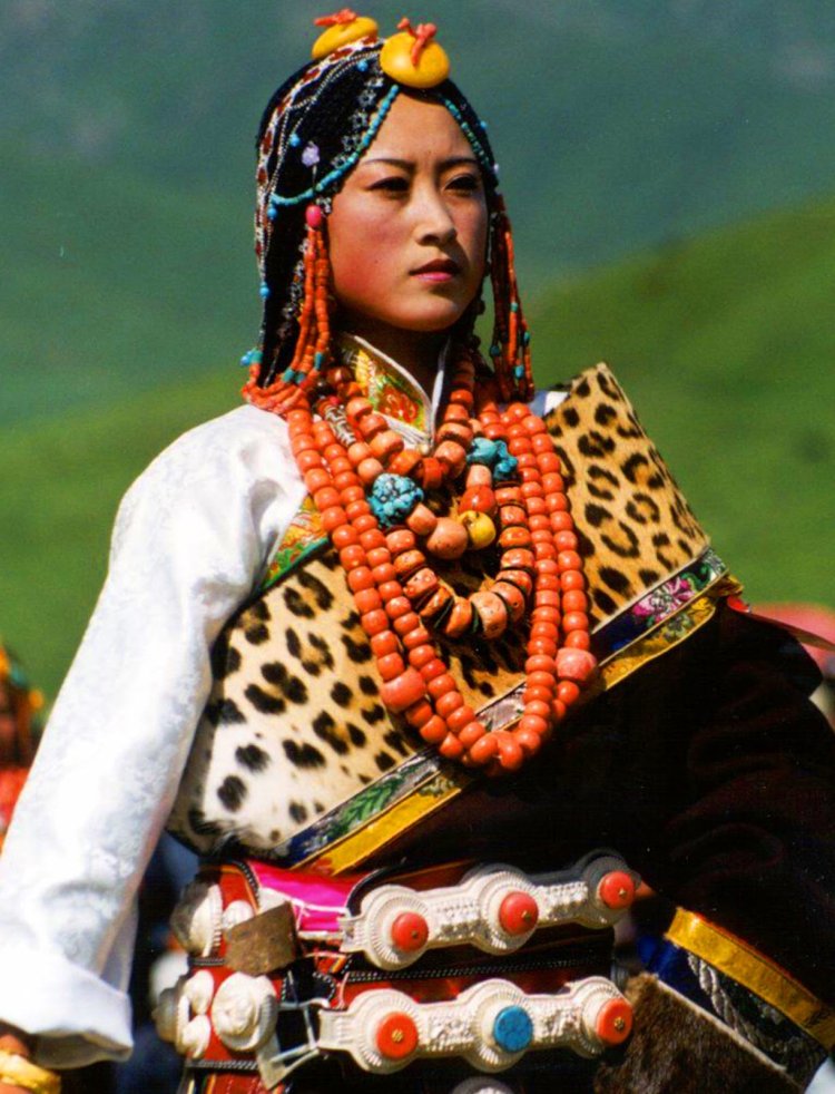 Тибетцы девушки