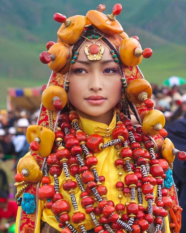 Тибетские красавицы