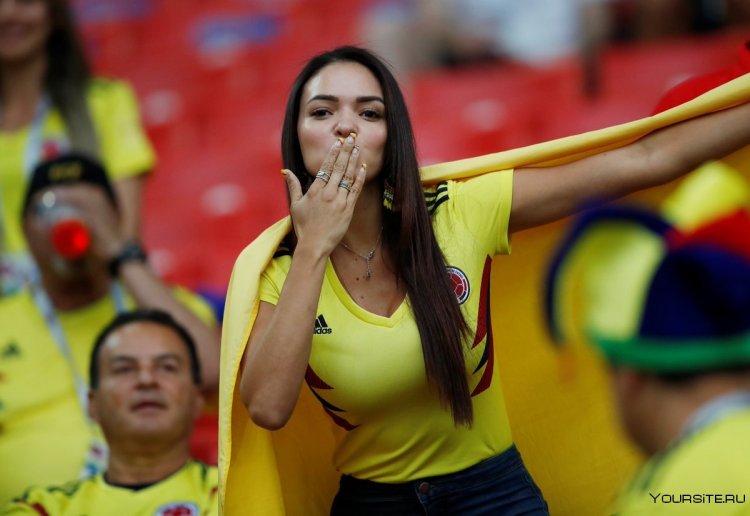Болельщицы сборной Колумбии
