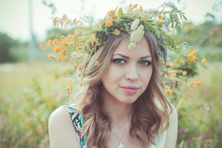 Девушка Славянка