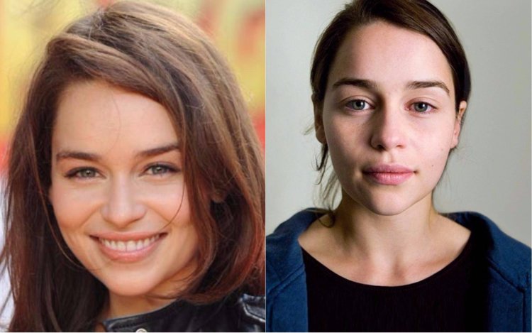 Эмилия Кларк без косметики