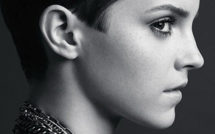 Jessica Biel лицо профиль