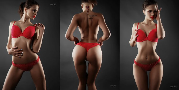 Обычная фигура девушки