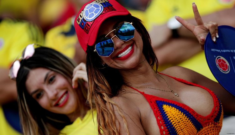 Красивые колумбийские девушки