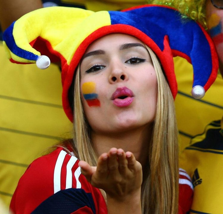 Болельщицы сборной Колумбии