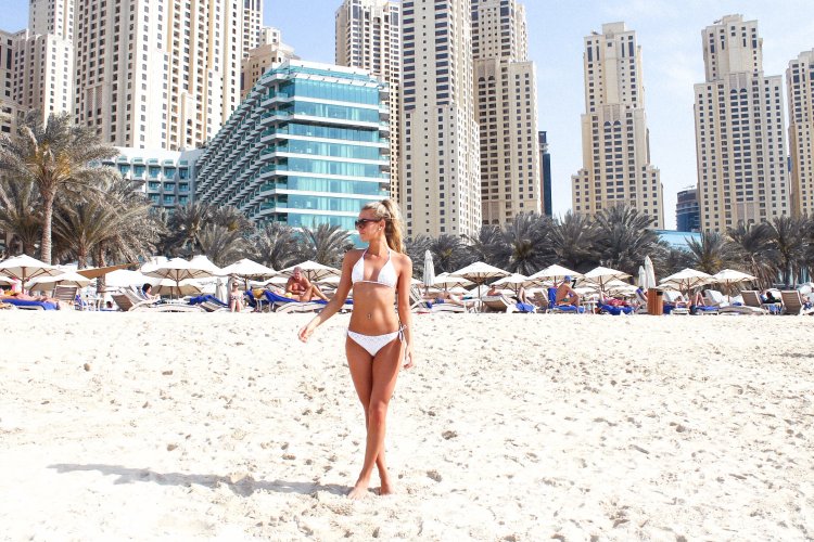 Дубай девушки на пляже