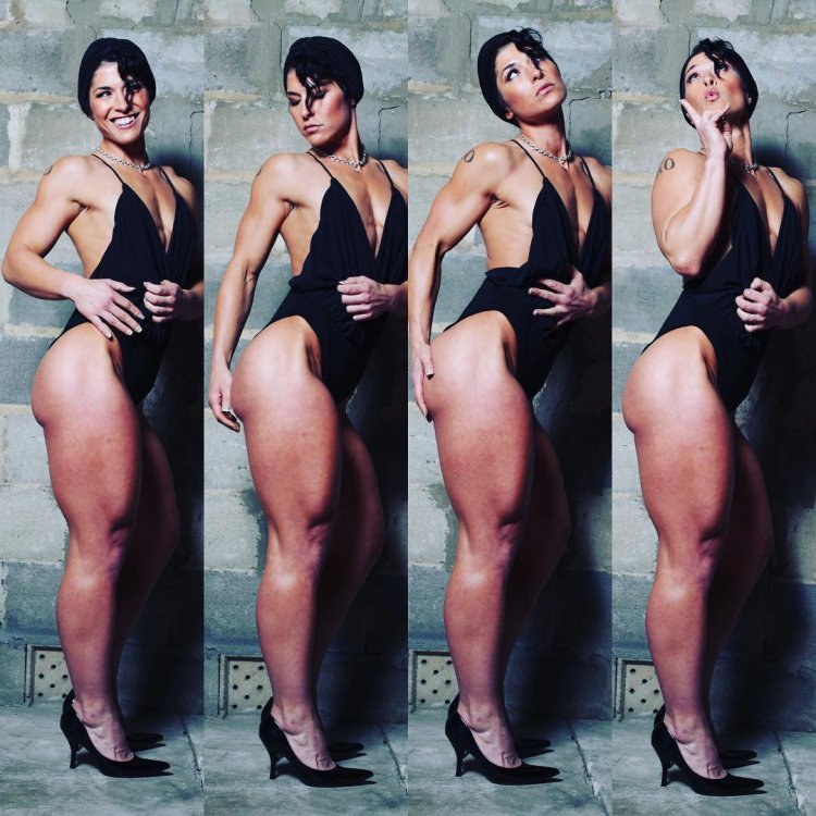 Культуристка Кортни Олсон