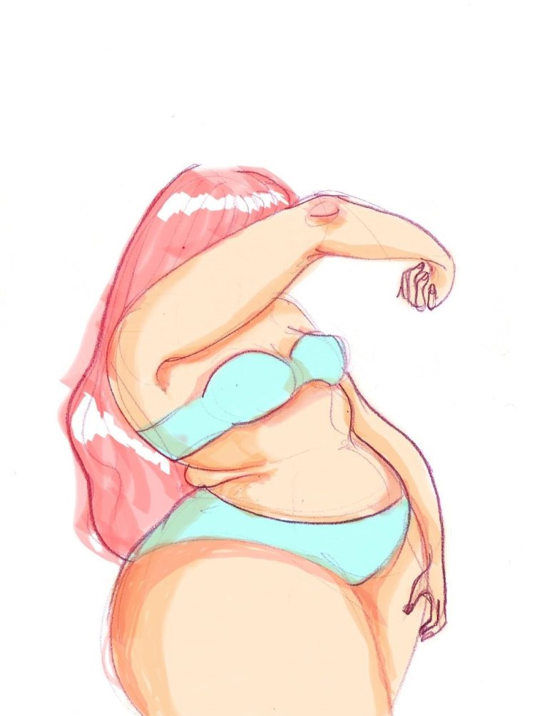 Талия девушки