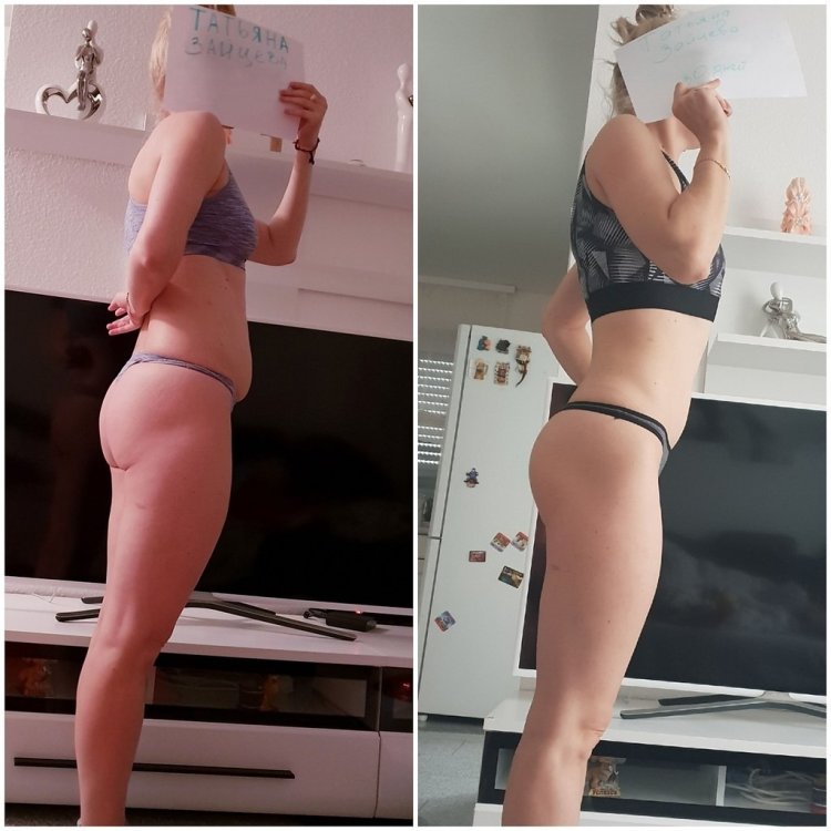 Красивый женский животик