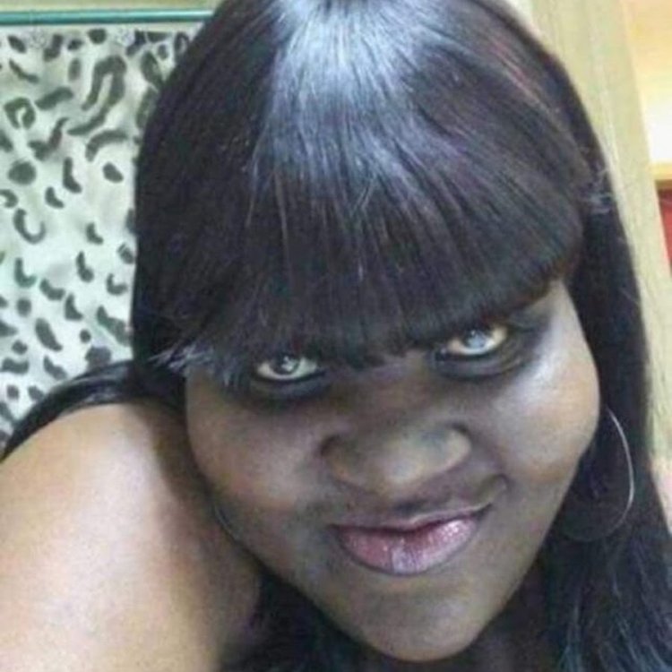 Страшная черная женщина