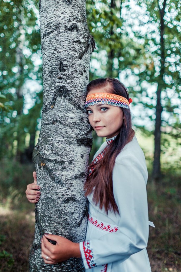 Марийские девушки