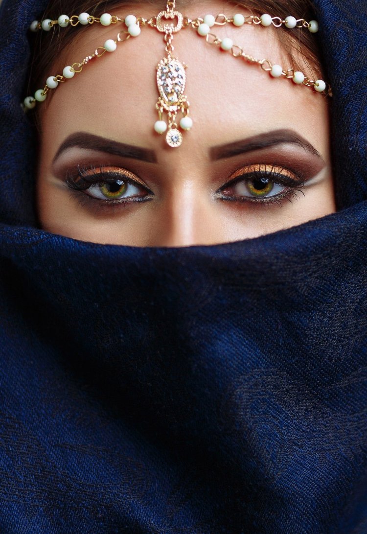 Никаб вуаль Бурга маска