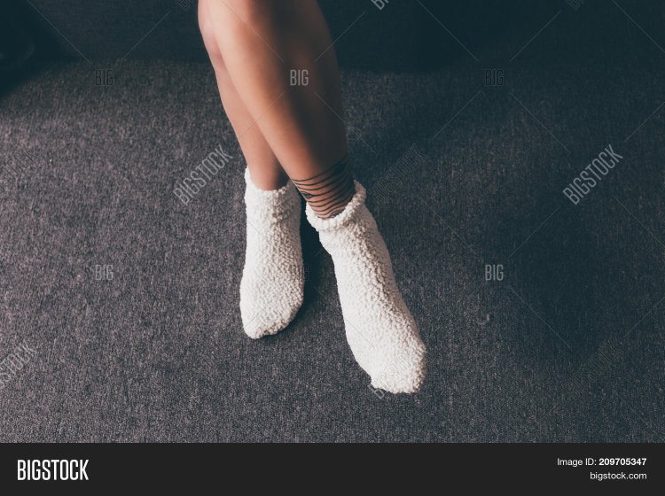 Носки вид сверху