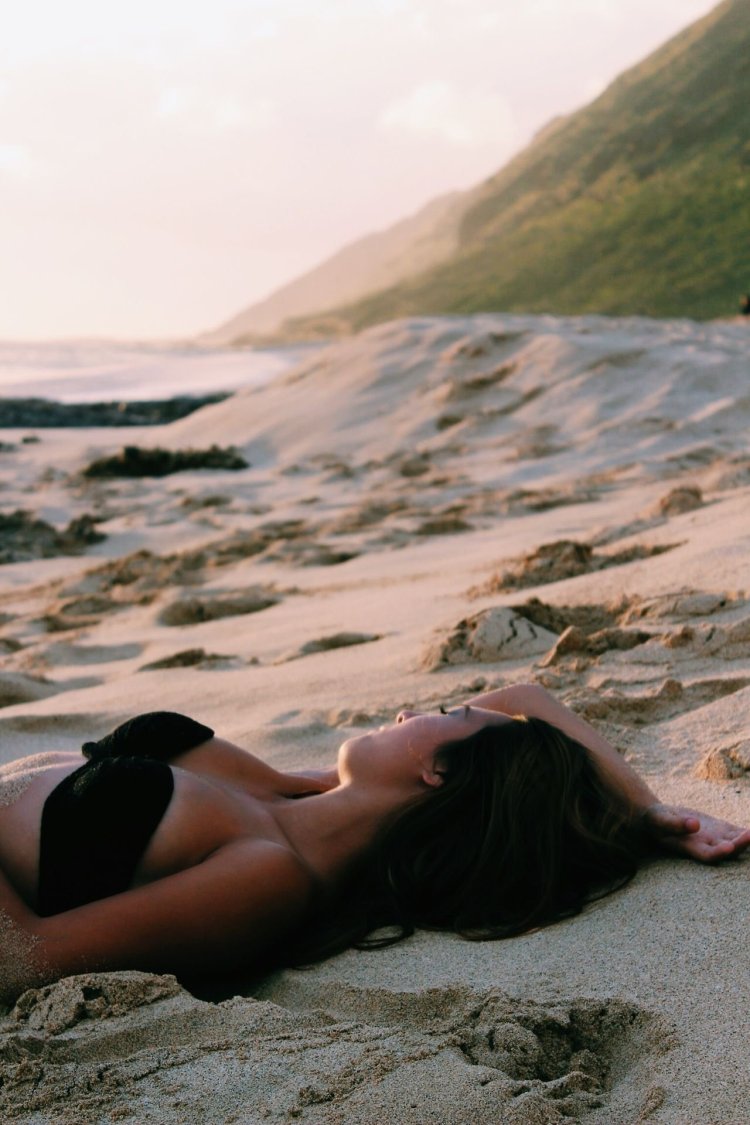 Океан Пальма девушка