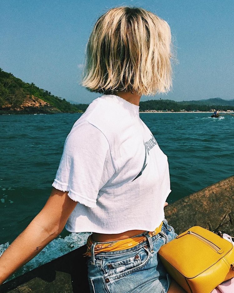 Девушка на море Эстетика