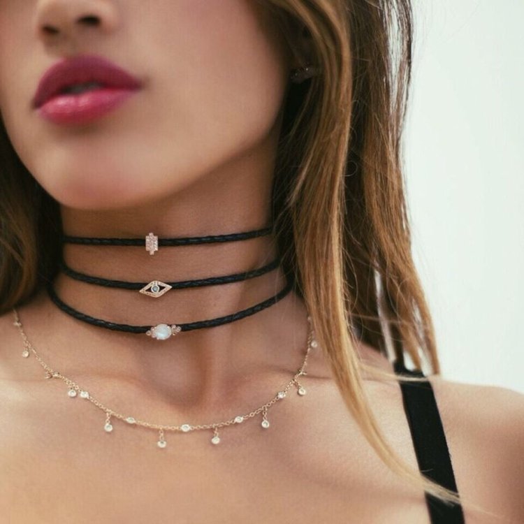 Украшение на шею ошейник