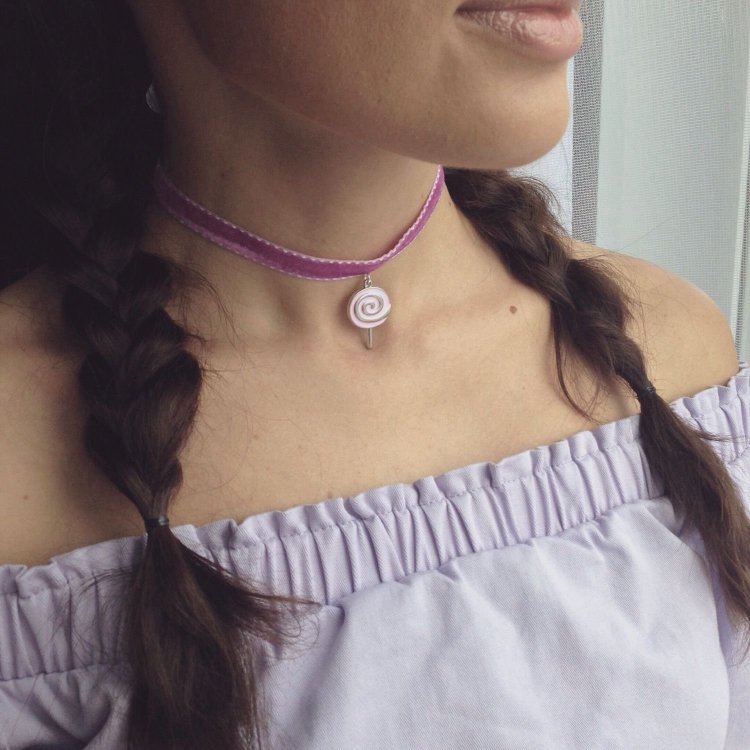 Чокер на парне Эстетика