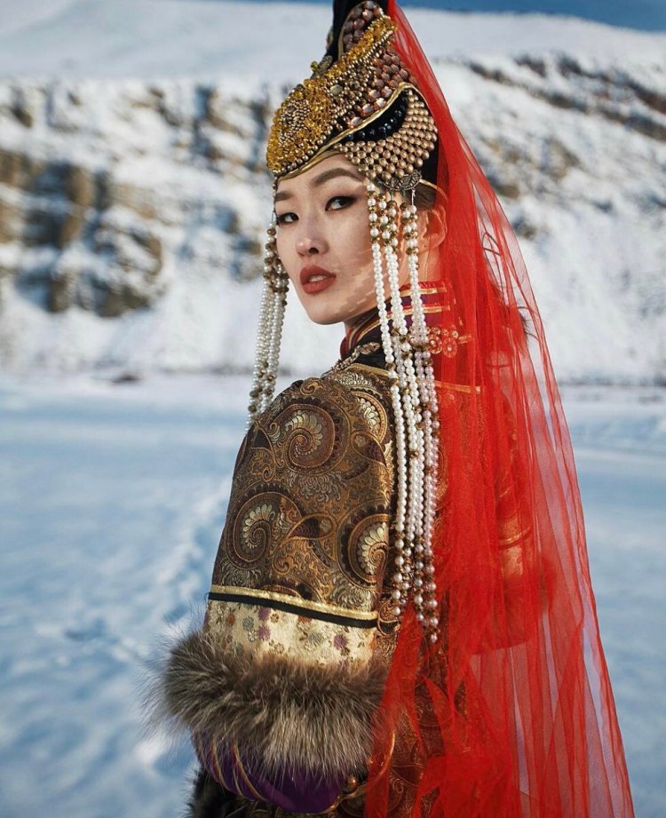 Этно Якутское платье