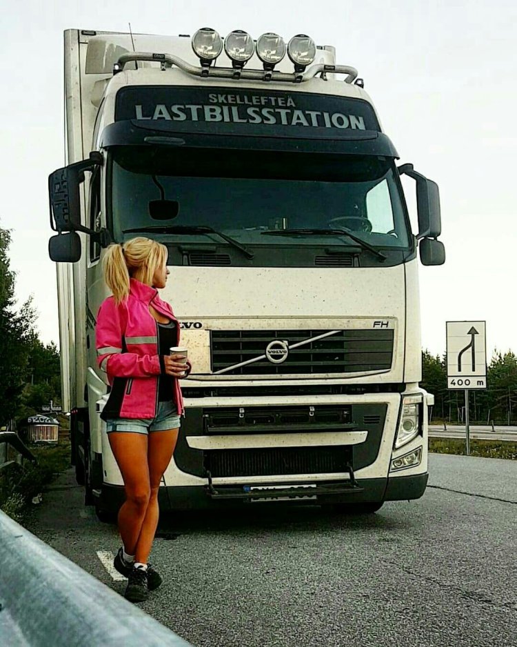 Анжелика Ларсон дальнобойщик