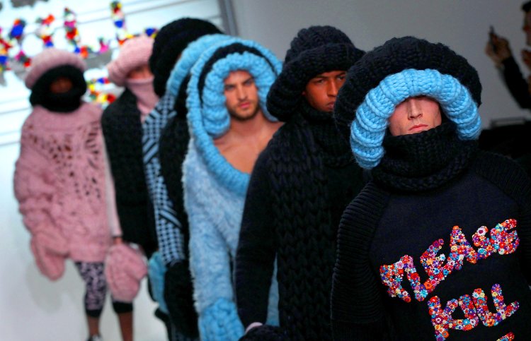 Смешная зимняя одежда