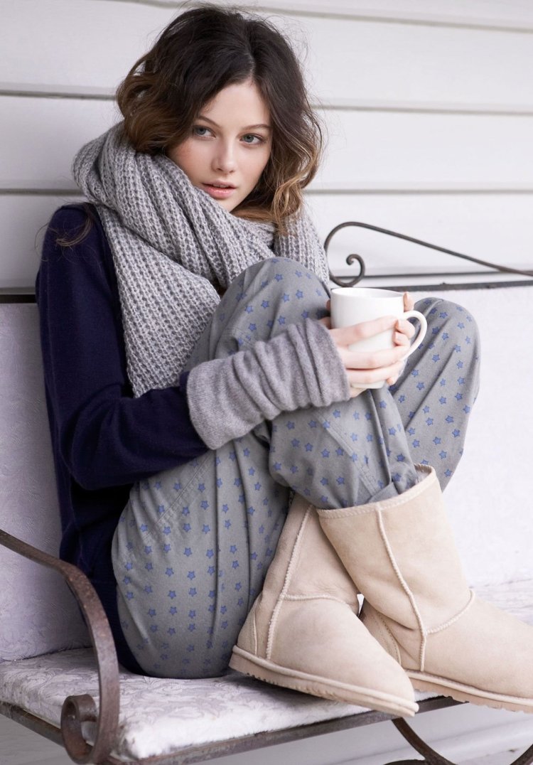 Уютный стиль в одежде