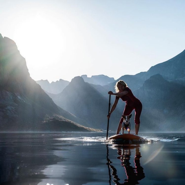 Йога на сапборде