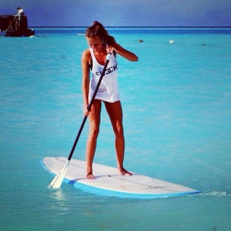 Сапборды на пляже