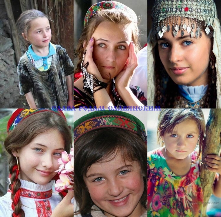 Согдийцы внешность