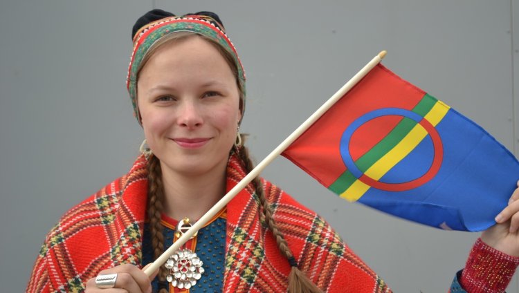 Саамы лопари Финляндии женщины