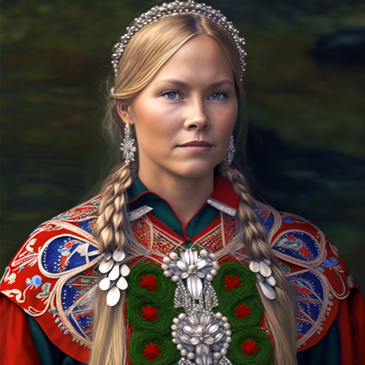 Саамы внешность