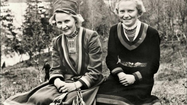 Саамы лопари Финляндии женщины