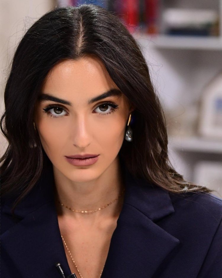 Грузинская ведущая Нитсо Орджоникидзе