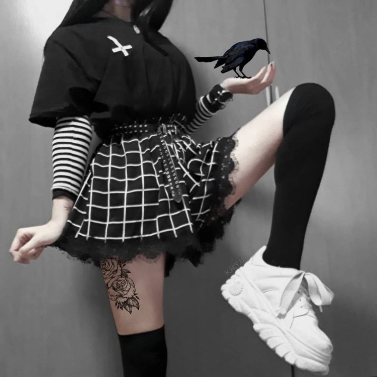 Goth outfit Грандж