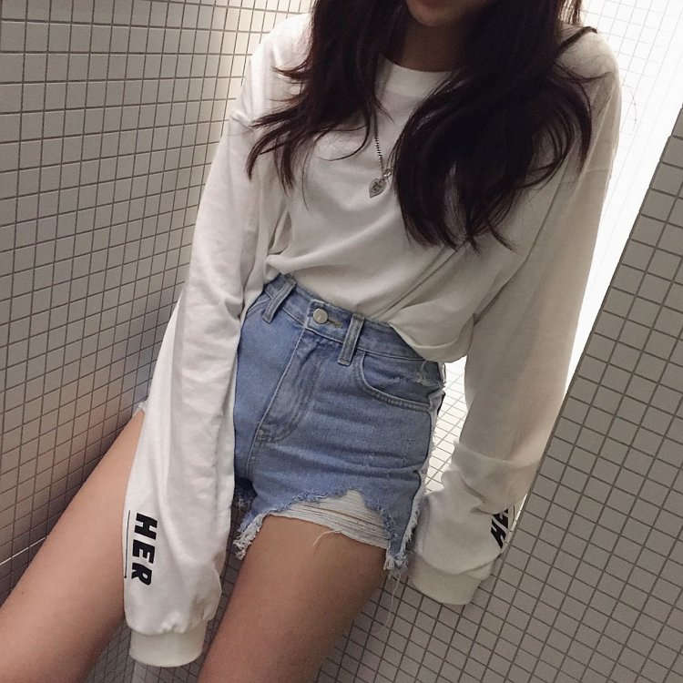 Кореянки в шортах