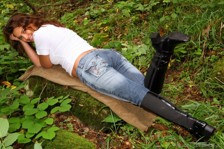 Сапоги Зара хаки