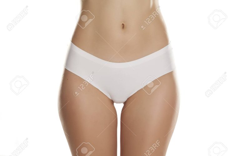 Женское бедро спереди