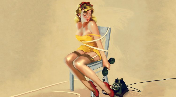 Пин ап обои