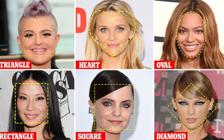 Вытянутое лицо длинные волосы