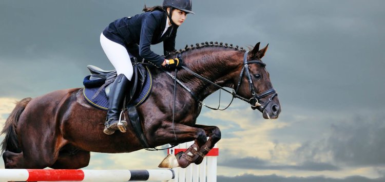 Девушка жокей