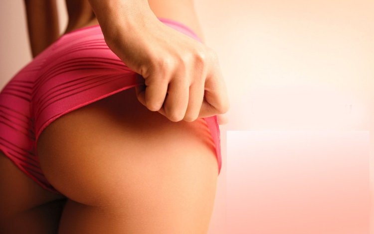 Красивые подтянутые ягодицы