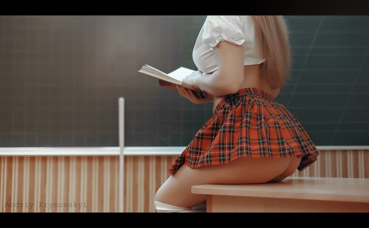 Красивые попки в миниюбках