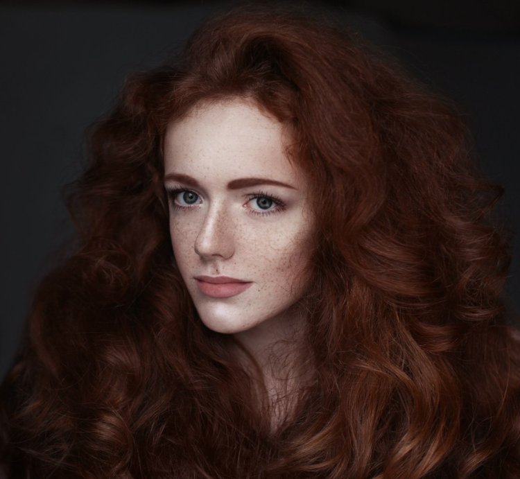 Ирландский рыжий цвет волос